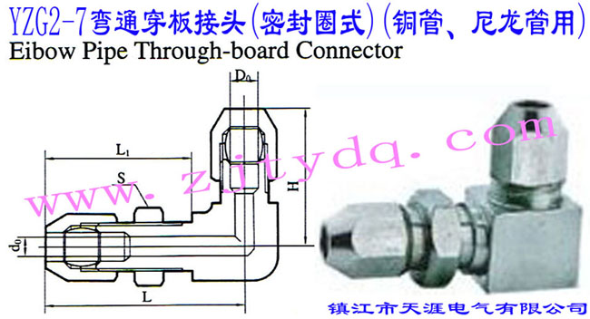 YZG2-7ͨ^(ܷȦʽ)(~)Elbow Pipe Through-board Connector