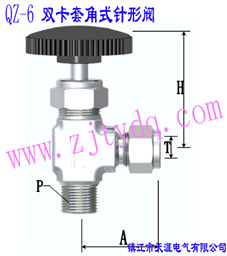 QZ-6 p׽ʽyQZ-6 Double-collet and Angle Pattern Needle Valve